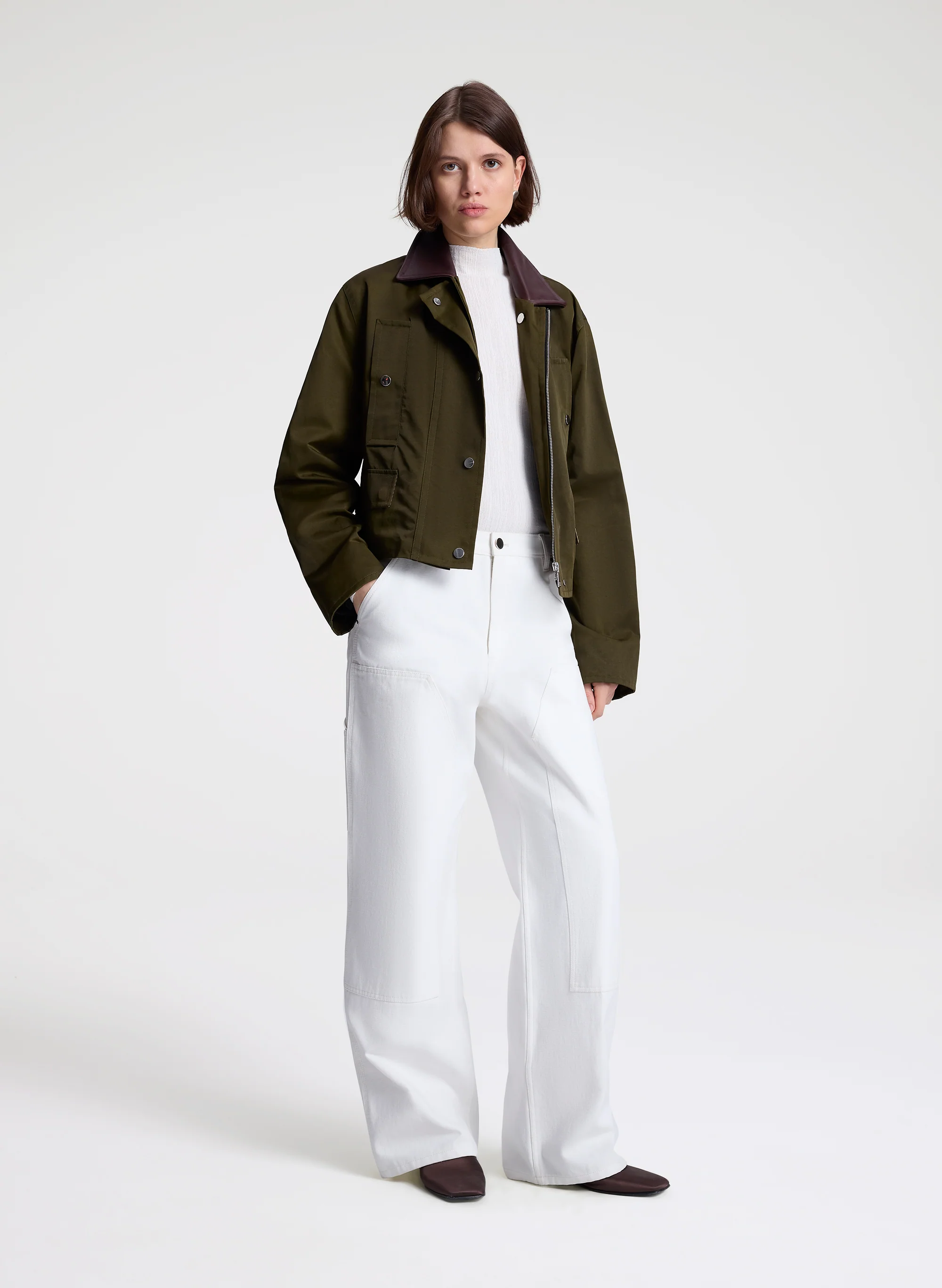 Colton Oil Cloth Jacket - Image 3