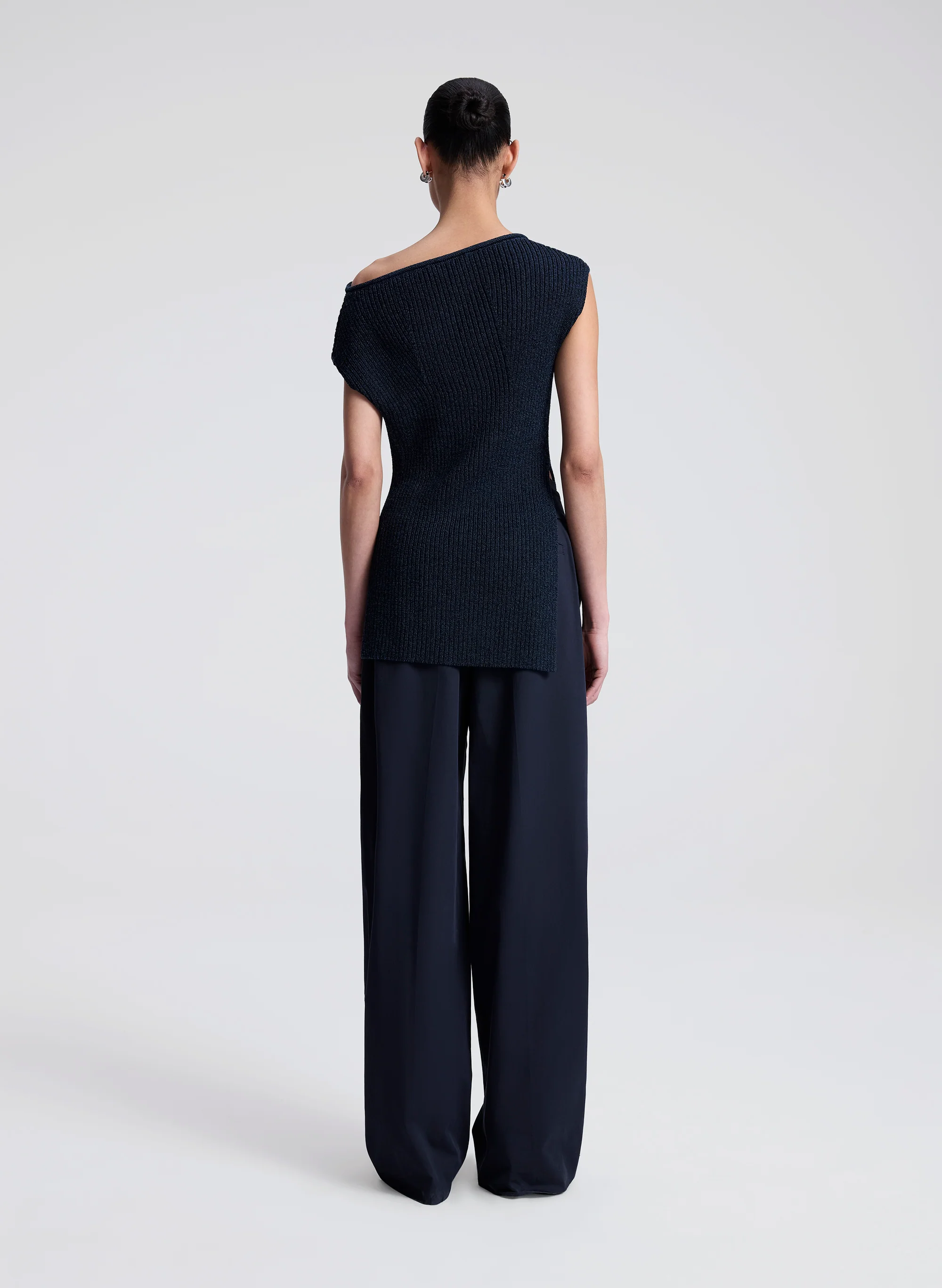 Millie Knit Asymmetrical Top - Image 5